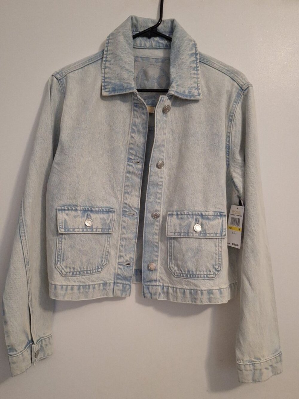 Beautiful light blue jeans jacket MK